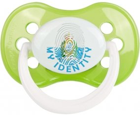 Empreinte My Identity Saint Marin Tétine Anatomique Vert classique