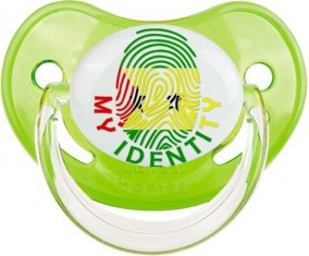Empreinte My Identity Sao Tomé et Principe Sucette Physiologique Vert classique