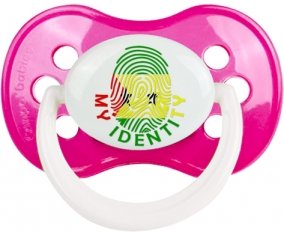 Empreinte My Identity Sao Tomé et Principe Sucette Anatomique Rose foncé classique