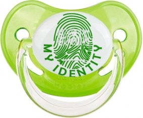 Empreinte My Identity Arabie Saoudite Tétine Physiologique Vert classique