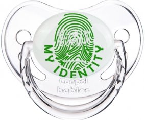 Empreinte My Identity Arabie Saoudite Tétine Physiologique Transparent classique