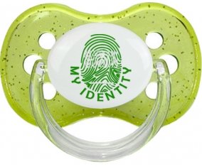 Empreinte My Identity Arabie Saoudite Sucete Cerise Vert à paillette