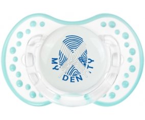 Empreinte My Identity Écosse Tétine LOVI Dynamic Retro-blanc-lagon classique