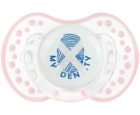 Empreinte My Identity Écosse Tétine LOVI Dynamic Retro-blanc-rose-tendre classique