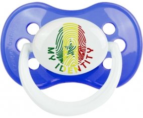 Empreinte My Identity Sénégal Tétine Anatomique Bleu classique