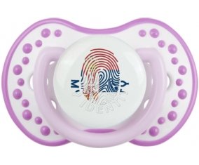 Empreinte My Identity Serbie Sucette LOVI Dynamic Blanc-mauve classique
