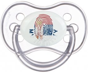 Empreinte My Identity Serbie Sucette Anatomique Transparente classique