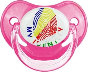 Empreinte My Identity les Seychelles Tétine Physiologique Rose classique