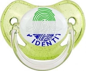 Empreinte My Identity Sierra Leone Sucete Physiologique Vert à paillette