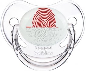 Empreinte My Identity Singapour Sucette Physiologique Transparent classique