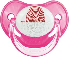 Empreinte My Identity Singapour Sucette Physiologique Rose classique