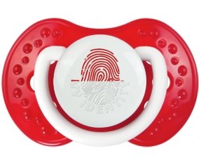 Empreinte My Identity Singapour Sucette LOVI Dynamic Blanc-rouge classique