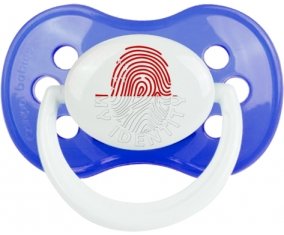 Empreinte My Identity Singapour Tétine Anatomique Bleu classique