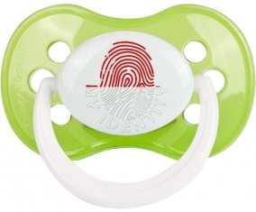 Empreinte My Identity Singapour Tétine Anatomique Vert classique
