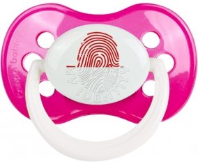 Empreinte My Identity Singapour Tétine Anatomique Rose foncé classique
