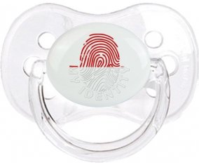 Empreinte My Identity Singapour Sucette Cerise Transparent classique