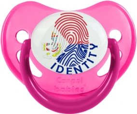 Empreinte My Identity Sint Maarten Sucette Physiologique Rose phosphorescente