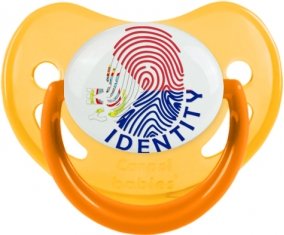 Empreinte My Identity Sint Maarten Sucette Physiologique Jaune phosphorescente