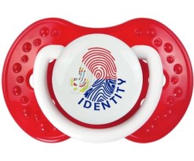 Empreinte My Identity Sint Maarten Sucette LOVI Dynamic Blanc-rouge classique