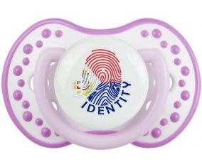 Empreinte My Identity Sint Maarten Sucette LOVI Dynamic Blanc-mauve classique