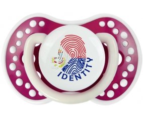 Empreinte My Identity Sint Maarten Sucette LOVI Dynamic Fuchsia phosphorescente