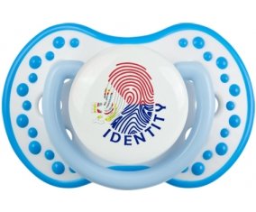 Empreinte My Identity Sint Maarten Sucette LOVI Dynamic Blanc-bleu phosphorescente