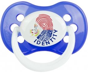Empreinte My Identity Sint Maarten : Sucette Anatomique personnalisée