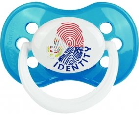 Empreinte My Identity Sint Maarten Sucette Anatomique Cyan classique