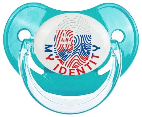 Empreinte My Identity Slovaquie Tétine Physiologique Bleue classique
