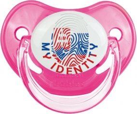 Empreinte My Identity Slovaquie Tétine Physiologique Rose classique