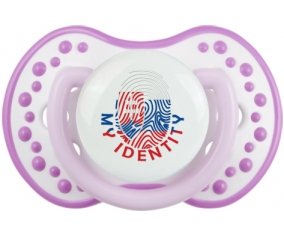 Empreinte My Identity Slovaquie Sucete LOVI Dynamic Blanc-mauve classique
