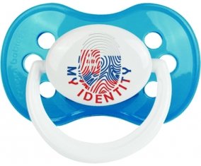 Empreinte My Identity Slovaquie Sucete Anatomique Cyan classique