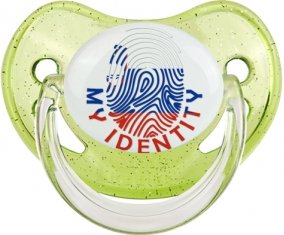 Empreinte My Identity Slovénie Sucete Physiologique Vert à paillette