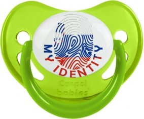 Empreinte My Identity Slovénie Sucete Physiologique Vert phosphorescente