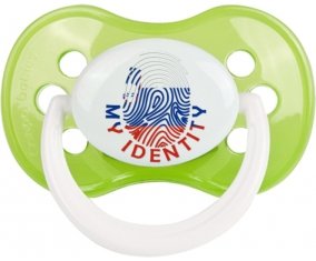 Empreinte My Identity Slovénie Sucette Anatomique Vert classique