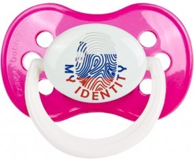 Empreinte My Identity Slovénie Sucette Anatomique Rose foncé classique