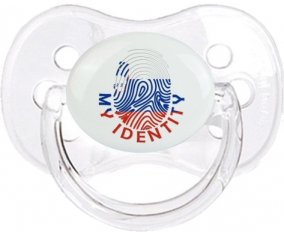 Empreinte My Identity Slovénie Sucette Cerise Transparent classique