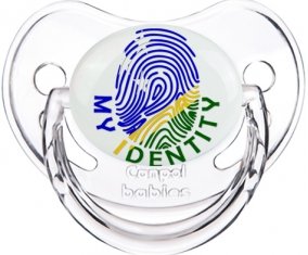 Empreinte My Identity îles Salomon Sucette Physiologique Transparent classique