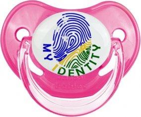 Empreinte My Identity îles Salomon Sucette Physiologique Rose classique