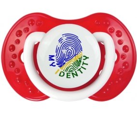 Empreinte My Identity îles Salomon Sucette LOVI Dynamic Blanc-rouge classique