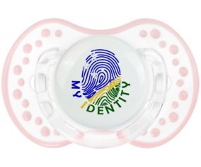 Empreinte My Identity îles Salomon Sucette LOVI Dynamic Retro-blanc-rose-tendre classique