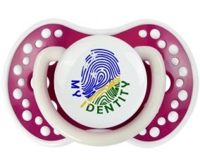 Empreinte My Identity îles Salomon Sucette LOVI Dynamic Fuchsia phosphorescente