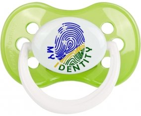 Empreinte My Identity îles Salomon Tétine Anatomique Vert classique