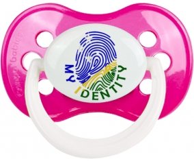 Empreinte My Identity îles Salomon Tétine Anatomique Rose foncé classique