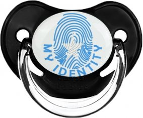 Empreinte My Identity Somalie Sucette Physiologique Noir classique