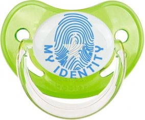 Empreinte My Identity Somalie Sucette Physiologique Vert classique