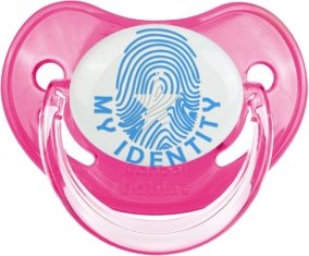 Empreinte My Identity Somalie Sucette Physiologique Rose classique