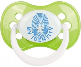 Empreinte My Identity Somalie Sucette Anatomique Vert classique