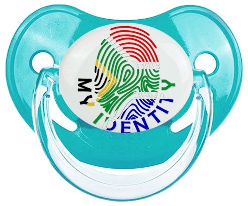 Empreinte My Identity Afrique du Sud Tétine Physiologique Bleue classique