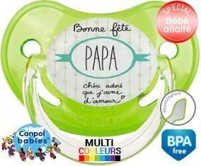 Bonne fête papa style3: Sucette Physiologique-su7.fr